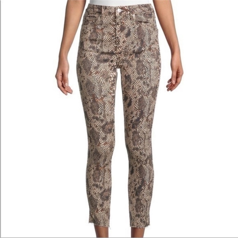 Free People Snake Print Pants